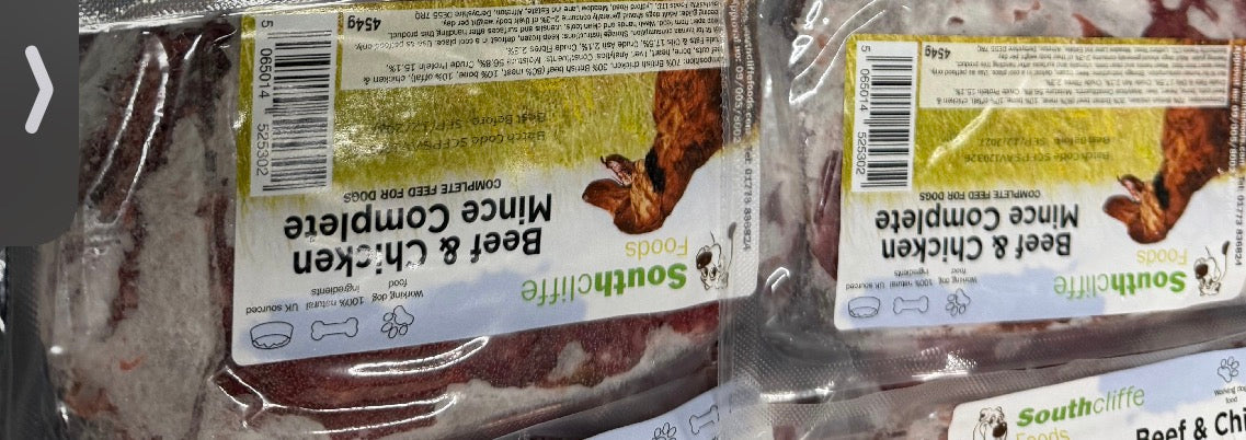 Beef and chicken 80-10-10 454 grams