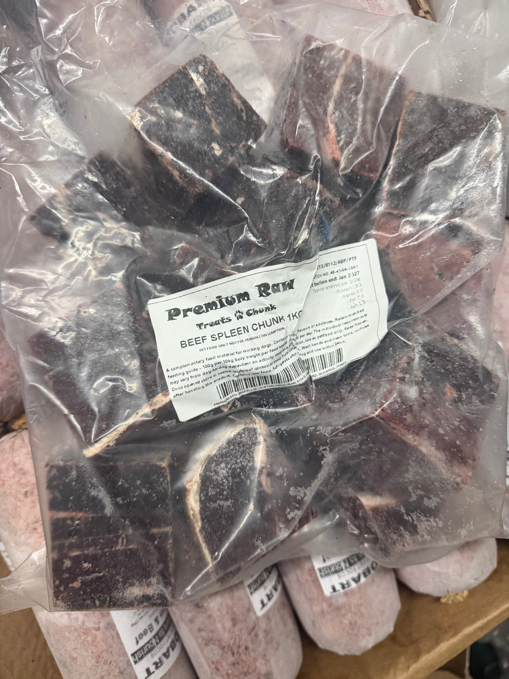 1kg  beef spleen