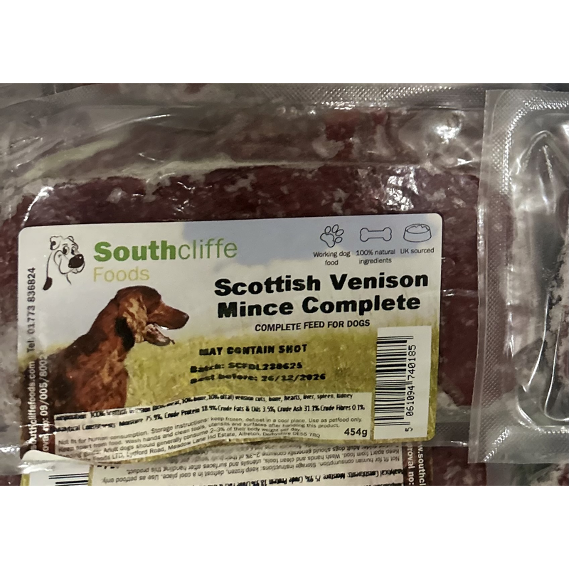 454 gram pack scottish venison 80-10-10