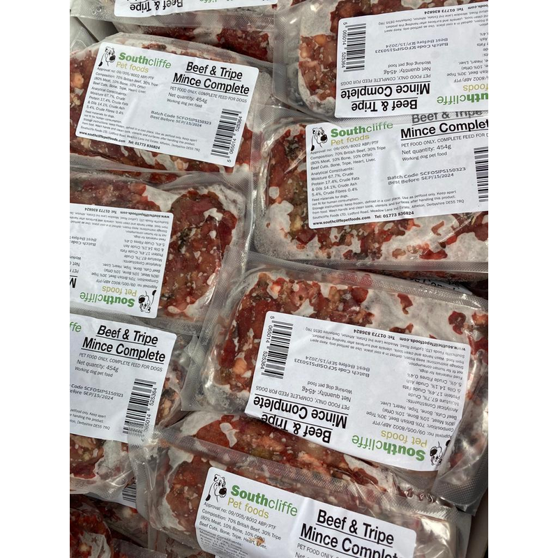 Beef and tripe 80-10-10