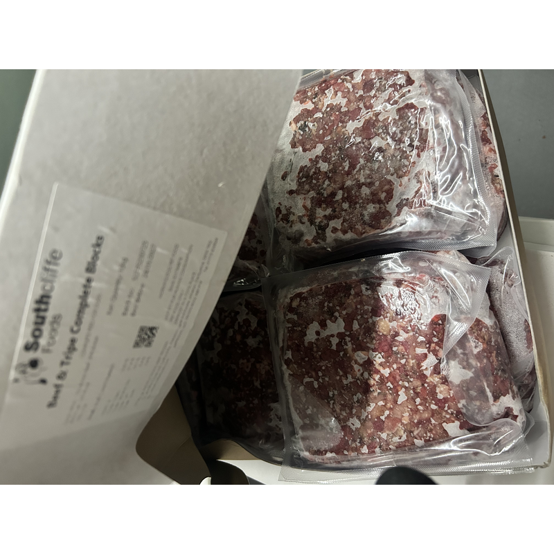 Beef and tripe complete 10kg bulk box