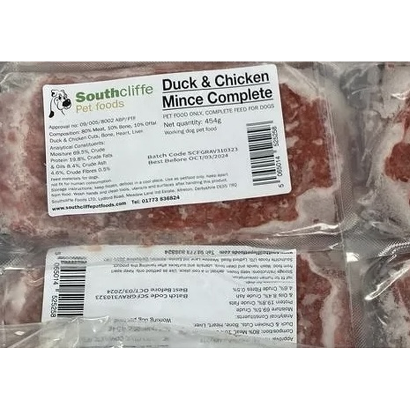Duck and chicken 454 gram 80-10-10